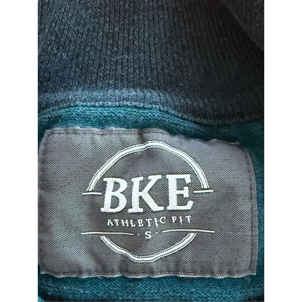 BKE Sweater Mens 1/4 Zip Long Sleeve Pullover SZ Small